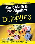 Basic Math & Pre Algebra for Dummies 1st Edition