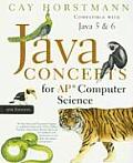Java Concepts for AP Computer Science