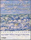 Speech Audio Signal Processing