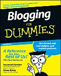 Blogging For Dummies 2nd Edition
