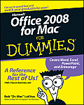 Office 2008 For Mac For Dummies