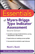 Essentials Of Myers Briggs Type Indicator Assessment 2nd Edition
