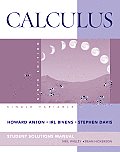 Student Solutions Manual to Accompany Calculus Late Transcendentals Single Variable