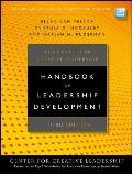 Center For Creative Leadership Handbook Of Leadership Development Third Edition