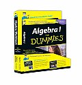 Algebra for Dummies With Algebra Workbook for Dummies