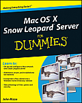 Mac OS X Snow Leopard Server for Dummies