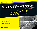 Mac OS X Snow Leopard Just the Steps for Dummies