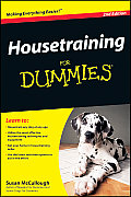 Housetraining For Dummies 2nd Edition