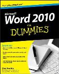 Microsoft Word 2010 For Dummies