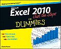 Excel 2010 Just the Steps for Dummies
