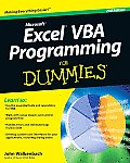 Excel VBA Programming For Dummies 2nd Edition