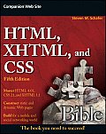 HTML XHTML & CSS Bible 5th Edition