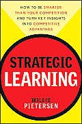 Strategic Learning How To Be Smarter Than Your Competition & Turn Key Insights Into Competitive Advantage