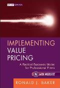 Implementing Value Pricing A Revolutionary Business Model For Professional Firms