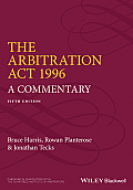 The Arbitration ACT 1996: A Commentary