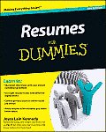 Resumes for Dummies 6th Edition