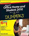 Office Home & Student 2010 All in One For Dummies