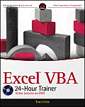 Excel VBA 24 Hour Trainer 1st Edition