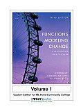 Functions Modeling Change A Preparation for Calculus Volume 1 Custom Edition for Mt Hood Community College