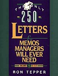 The Only 250 Letters and Memos Managers Will Ever Need