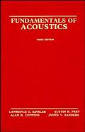 Fundamentals Of Acoustics 3rd Edition: Lawrence E Kinsler