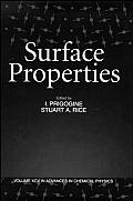 Advances in Chemical Physics, Surface Properties