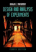 Design & Analysis Of Experiments 4th Edition