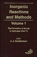Inorganic Reactions and Methods, the Formation of Bonds to Hydrogen (Part 1)