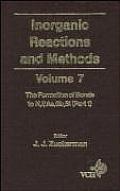Inorganic Reactions and Methods, the Formation of Bonds to N, P, As, Sb, Bi (Part 1)