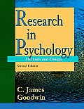 Research in Psychology Methods & 2ND Edition