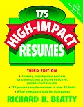 175 High Impact Resumes 3rd Edition