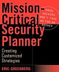 Mission Critical Security Planner When