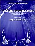 Functions Modeling Change, Student Solutions Manual