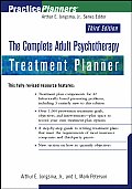 Complete Adult Psychotherapy Treatment Planner 3rd Edition