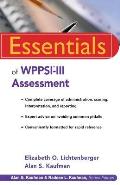 Essentials Of Wppsi III Assessment