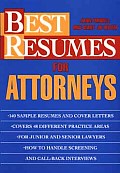 Best Resumes For Attorneys