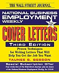 National Business Employment Weekly Guide to Cover Letters