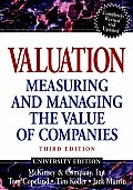 Valuation Measuring & Managing The Val