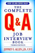 Complete Q A Job Interview Book 3rd Edition