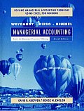 Managerial Accounting, Solving Managerial Accounting Problems Using Excel: Tools for Business Decision Making