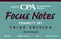 Wiley CPA Examination Review Focus Notes, 4 Volume Set