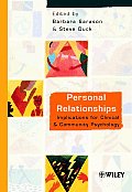 Personal Relationships: Implications for Clinical and Community Psychology