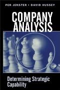 Company Analysis: Determining Strategic Capability