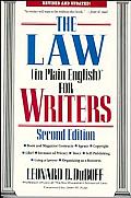 Law In Plain English For Writers 2nd Edition