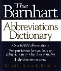 Barnhart Abbreviations Dictionary