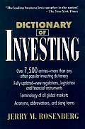 Dictionary Of Investing Business Dictionary
