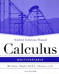Student Solutions Manual for Multivariable Calculus, 4th Edition