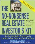 No Nonsense Real Estate Investors Kit How You Can Double Your Income by Investing in Real Estate on a Part Time Basis