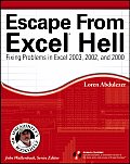 Escape from Excel Hell Fixing Problems in Excel 2003 2002 & 2000