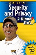 Geeks on Call Security & Privacy 5 Minute Fixes